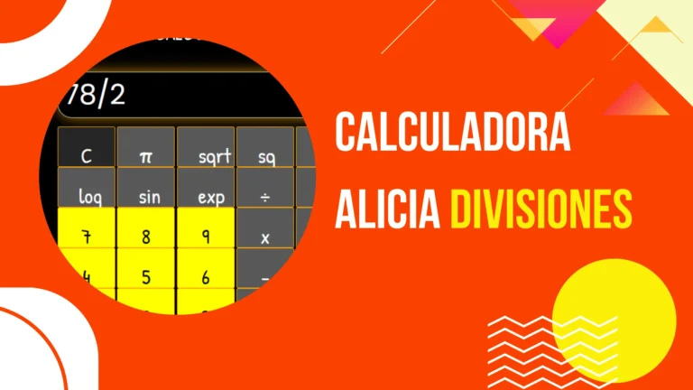 Calculadora Alicia Divisiones feature image