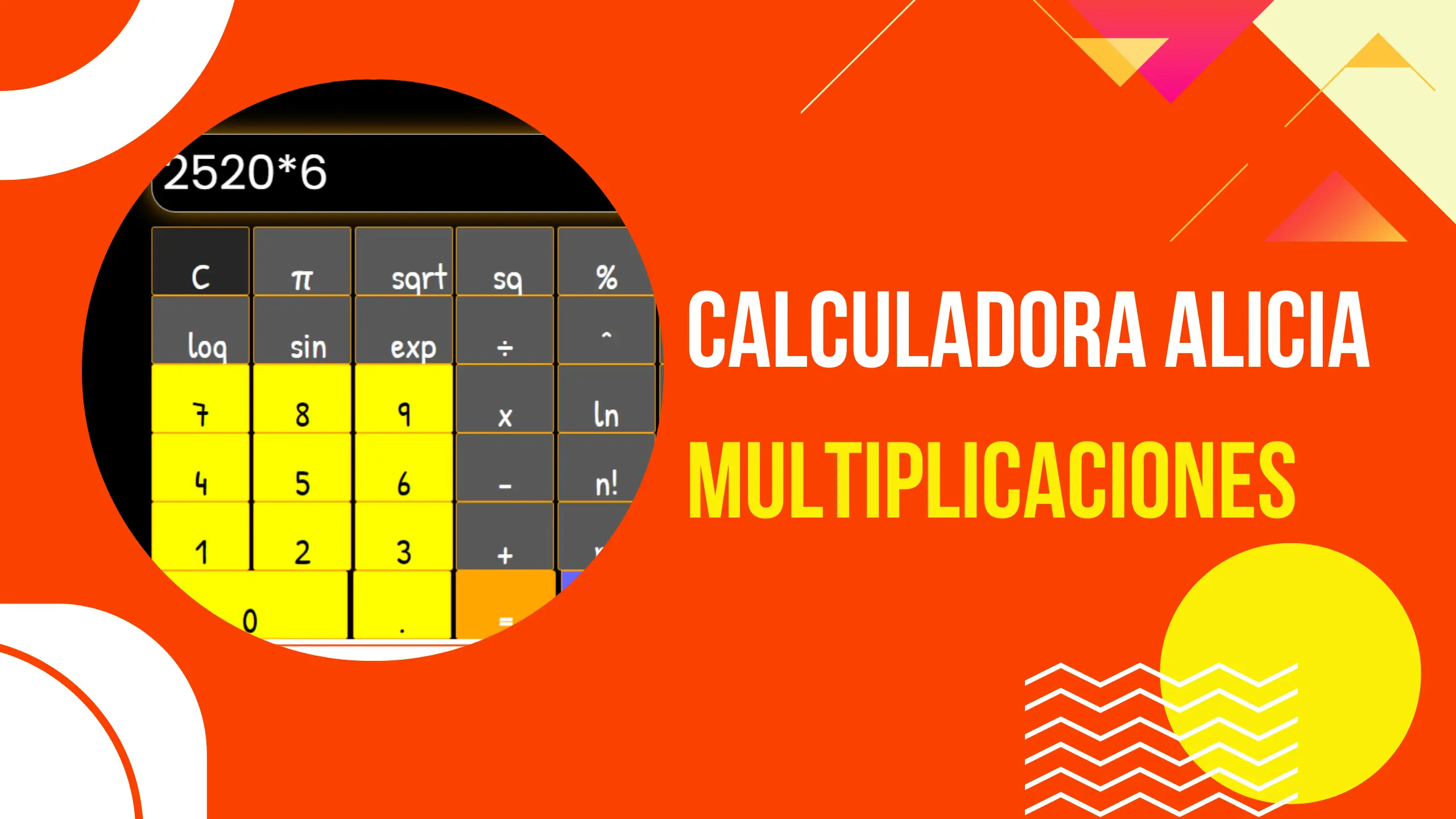 Calculadora Alicia Multiplicaciones